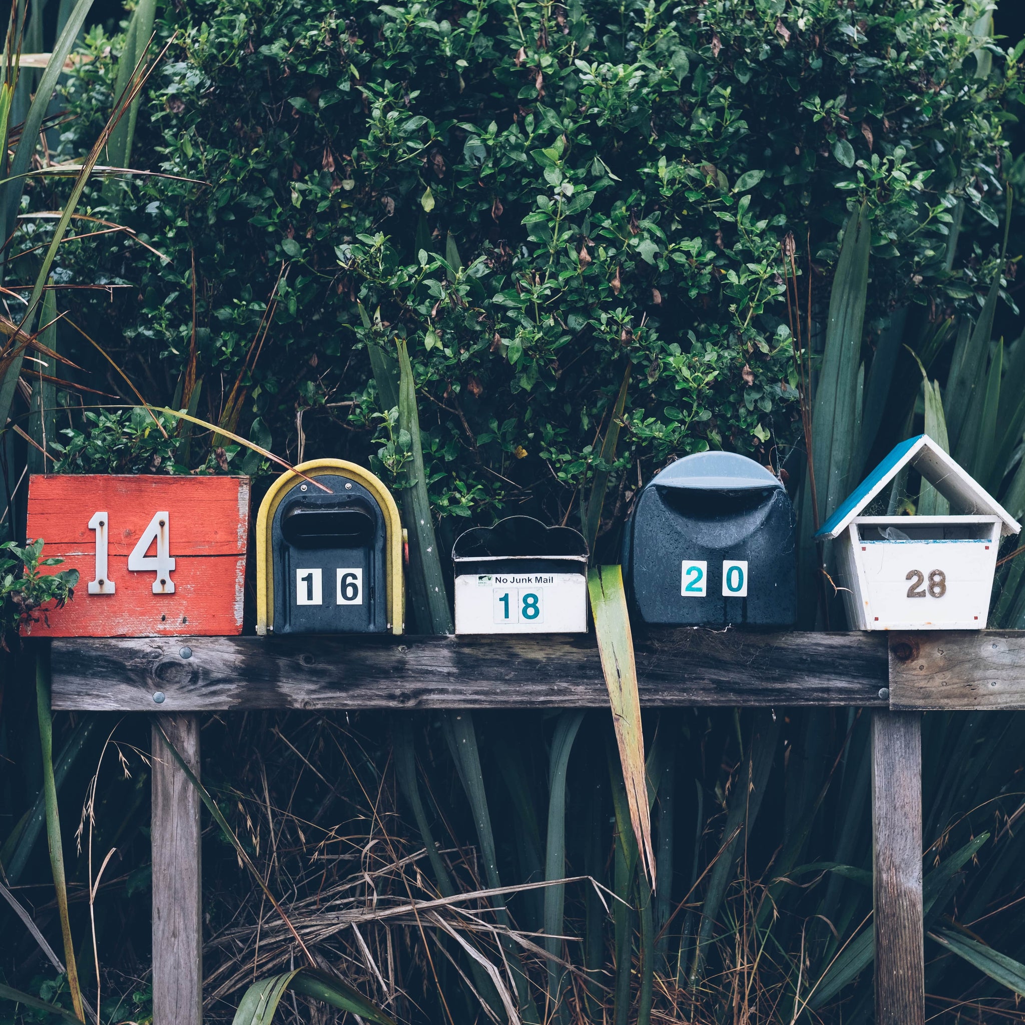 A mailbox showing neighbors for talking to neighbor about their bark dog.