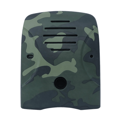 Customize and protect your Dog Silencer® MAX with a camouflage-pattern faceplate. This easy-to-install accessory blends seamlessly into outdoor settings while keeping your bark control device discreet and durable.