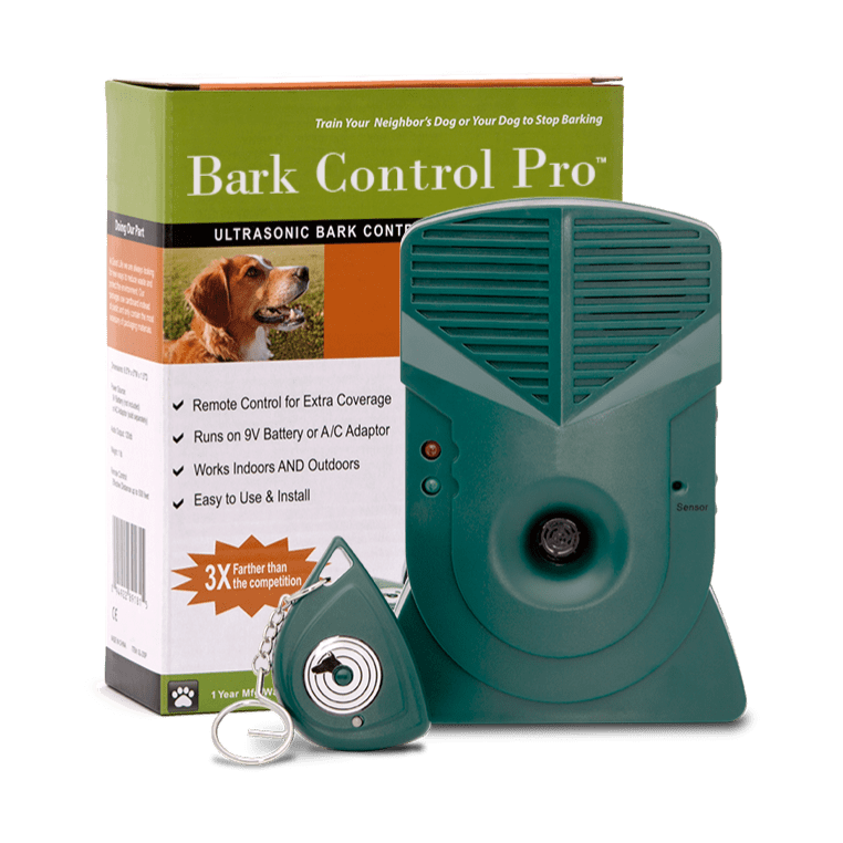 Bark Control Pro™ with included remote and box